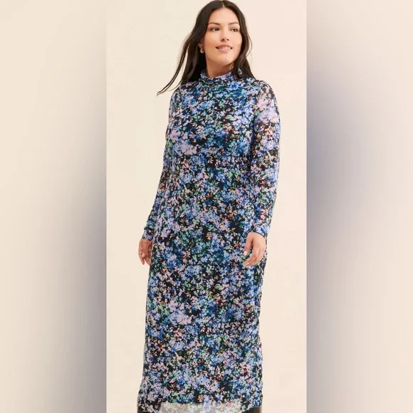Anthropologie | Dresses | Anthropologie Afrm Laguna Mesh Maxi Dress Xl |  Poshmark